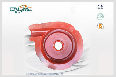 Spiralförmige Zwischenlagen-Schlamm-Pumpen-Teil-rote Polyurethan-Pumpen-Abnutzungs-Teile