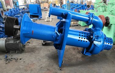 Blaue Farbe RAL5015 Tagebau-vertikale versenkbare Schlamm-Pumpen-hohe Chromes A49